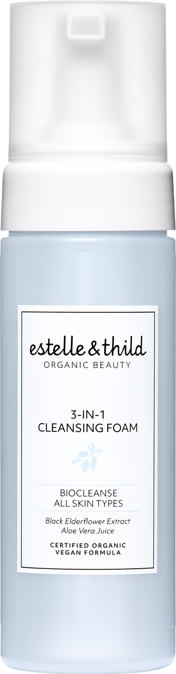 Estelle & Thild Biocleanse 3 in 1 foam cleanser