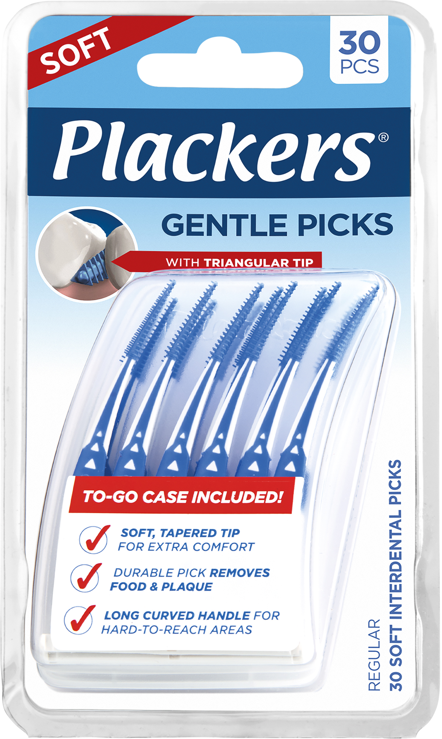 Perrigo Sverige AB Plackers Gentle Picks 30 st