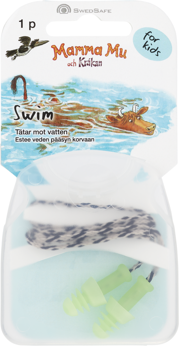 Swedsafe Swim for kids Mamma Mu öronpropp