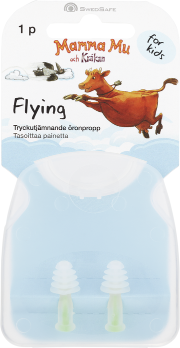 Swedsafe Flying for kids Mamma Mu öronpropp