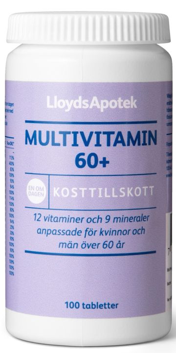 LloydsApotek Multivitamin 60+