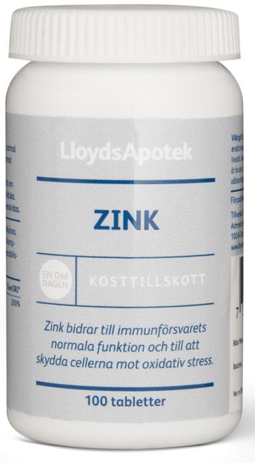 LloydsApotek Zinkcitrat 20 mg