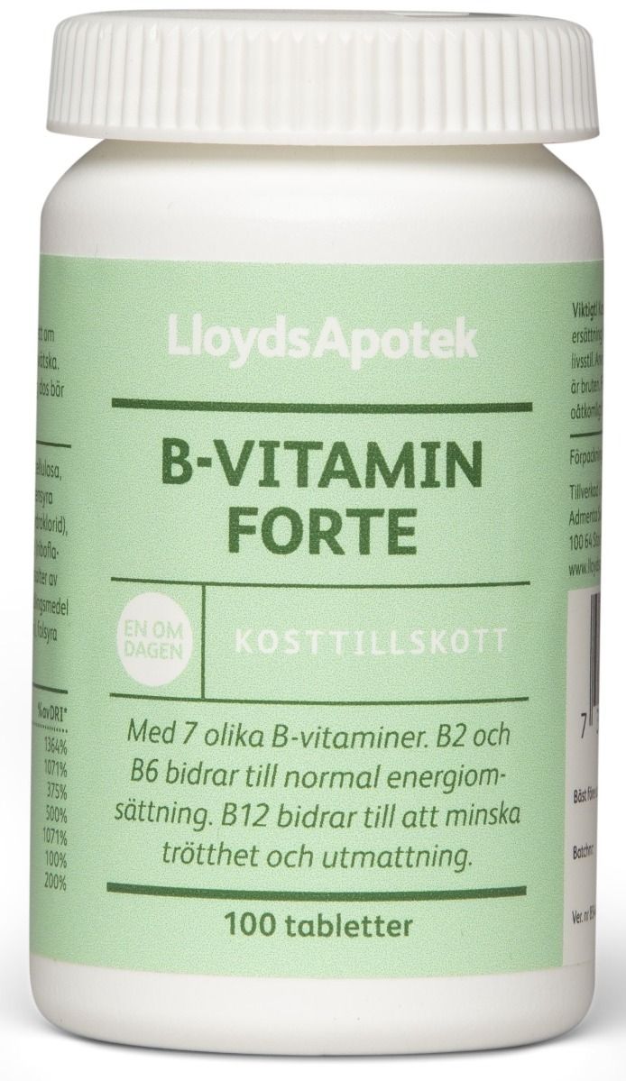 LloydsApotek B-vitamin Forte 100 st