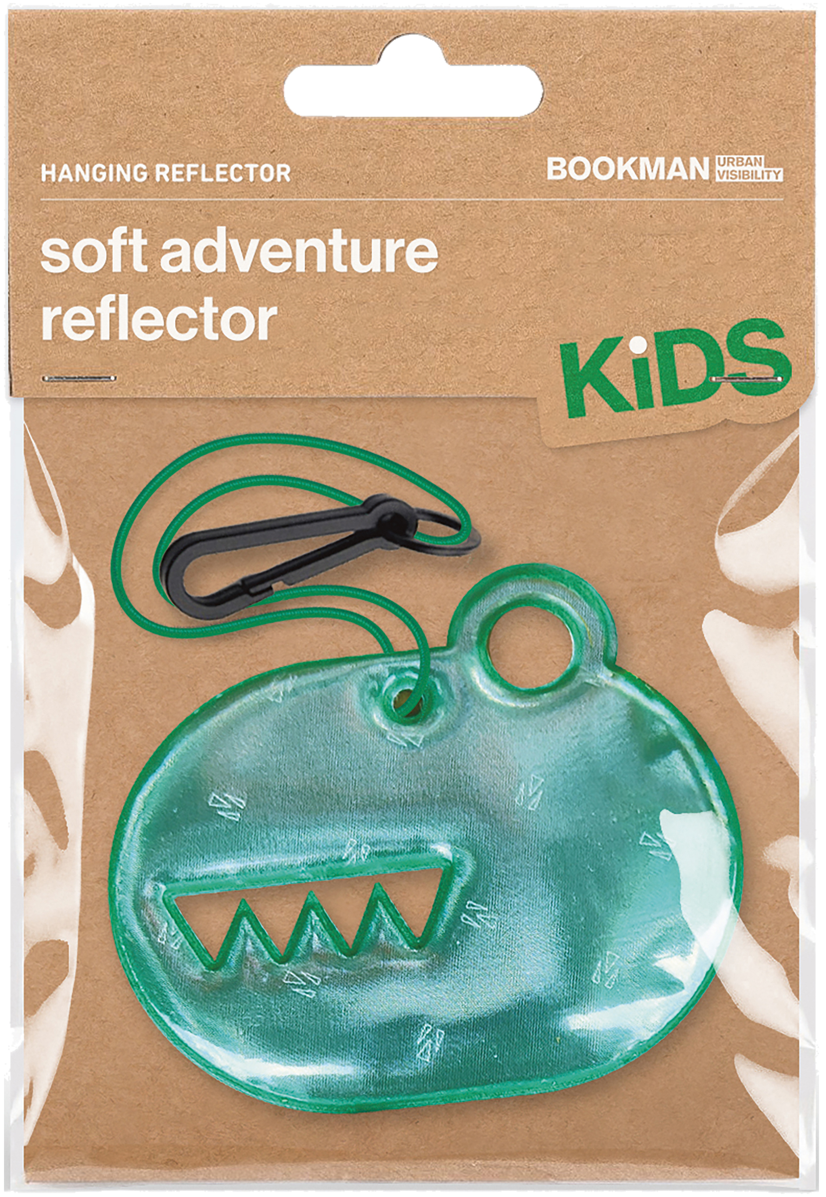 Bookman Hanging Reflectors Dinosaur Green 1 st