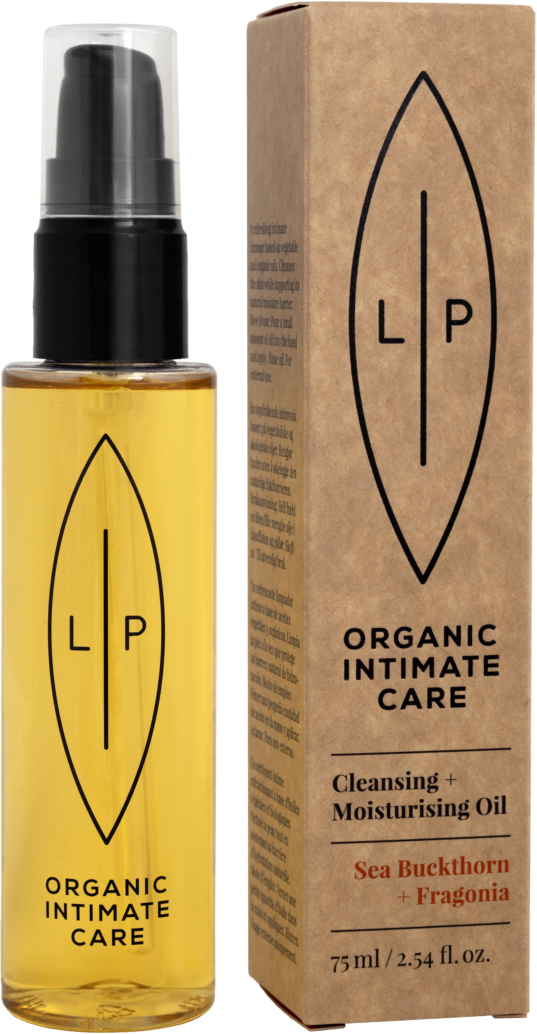 Lip Intimate Care Cleansing and Moisturising sea buckthorn + fragonia 75 ml