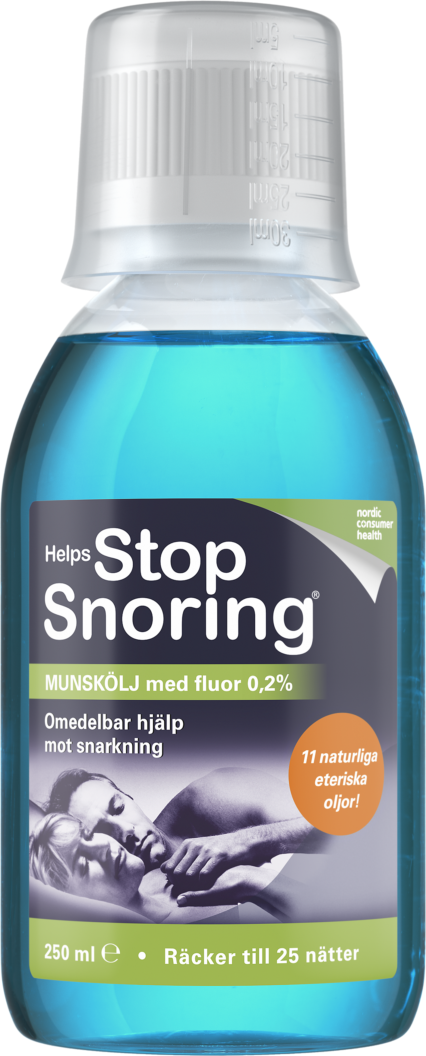 Helps Stop Snoring Munskölj 250 ml