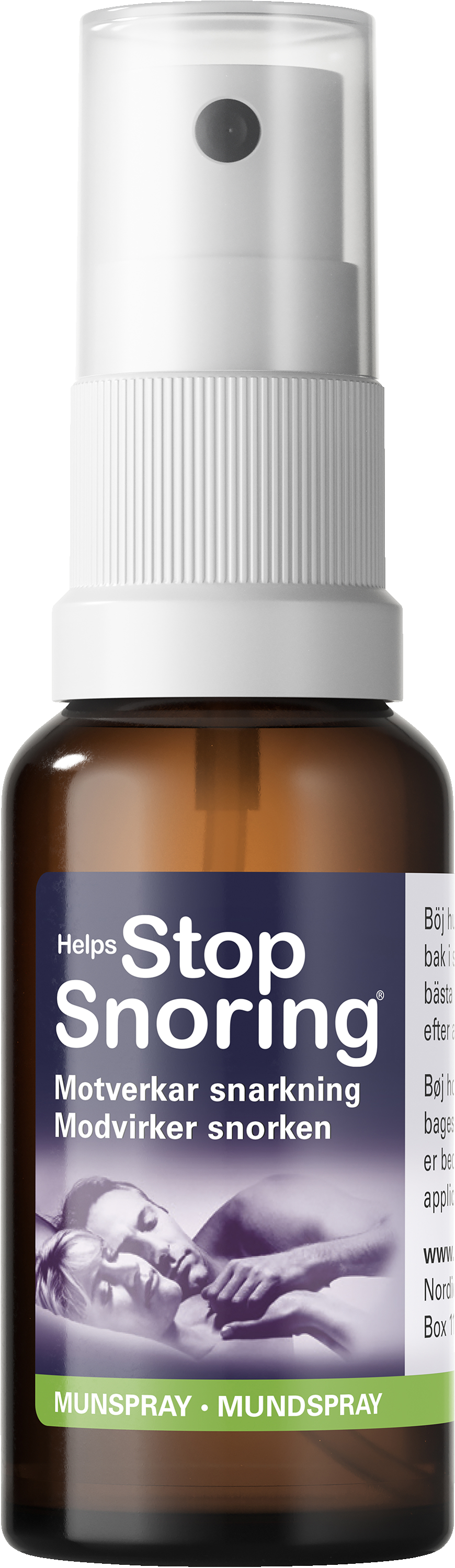 Helps stop snoring snarkspray