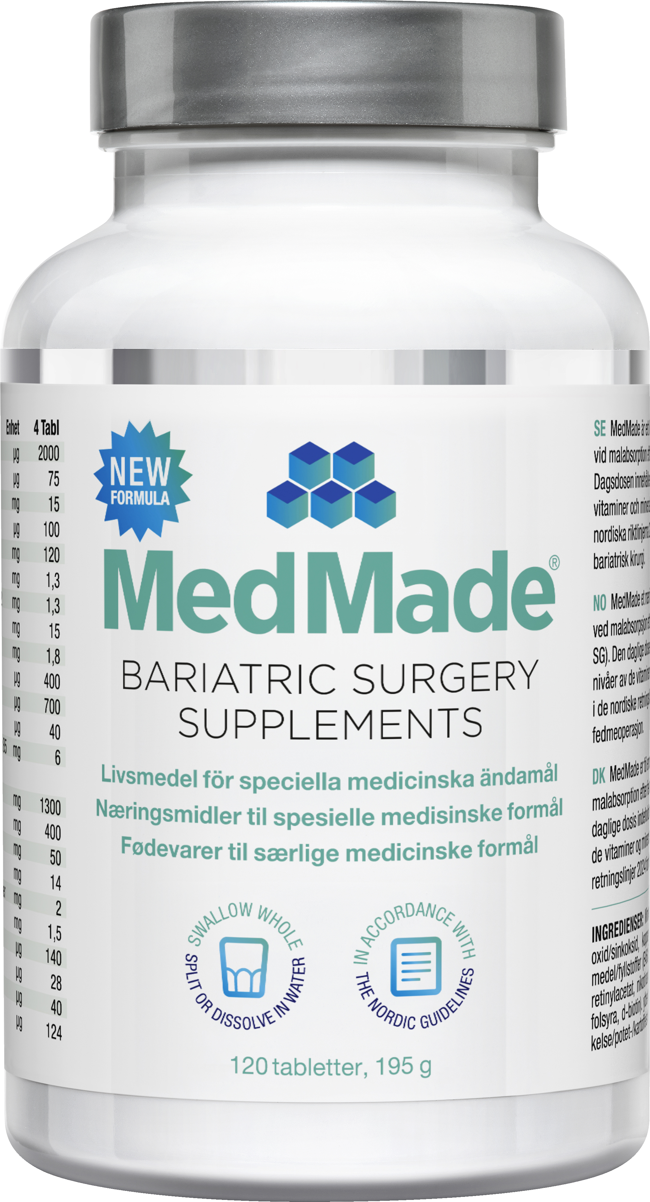 MedMade Bariatric Surgery Supplements Jordgubb