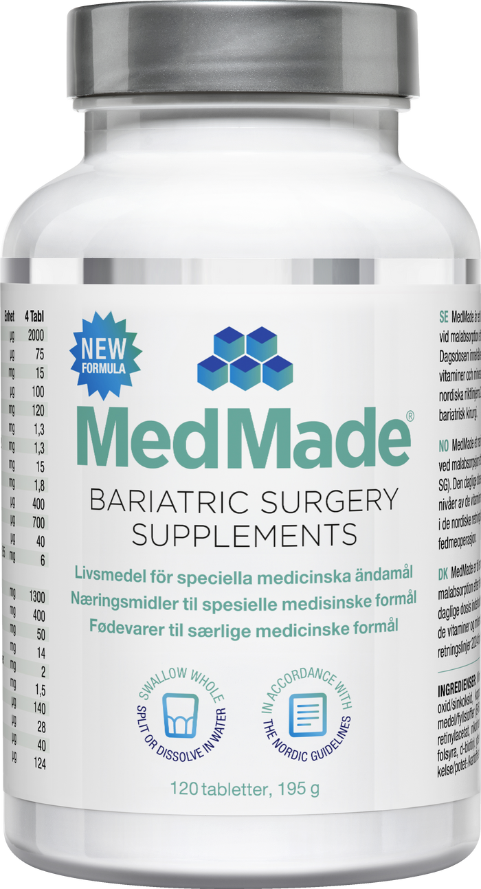 MedMade Bariatric Surgery Supplements Jordgubb