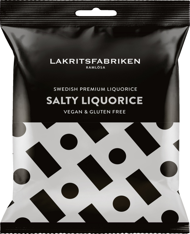 Lakritsfabriken Premium White Salty Liquorice 100g 100 g