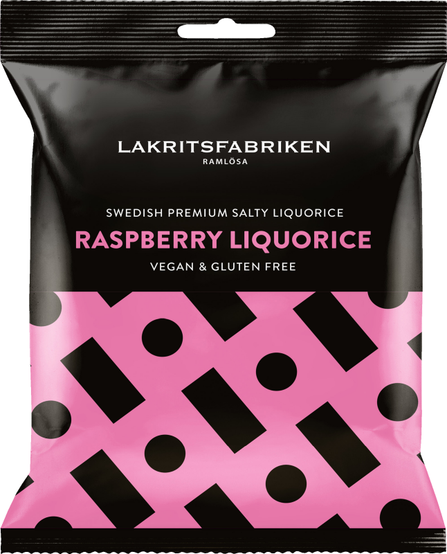 Lakritsfabriken Salty Raspberry 100g 100 g