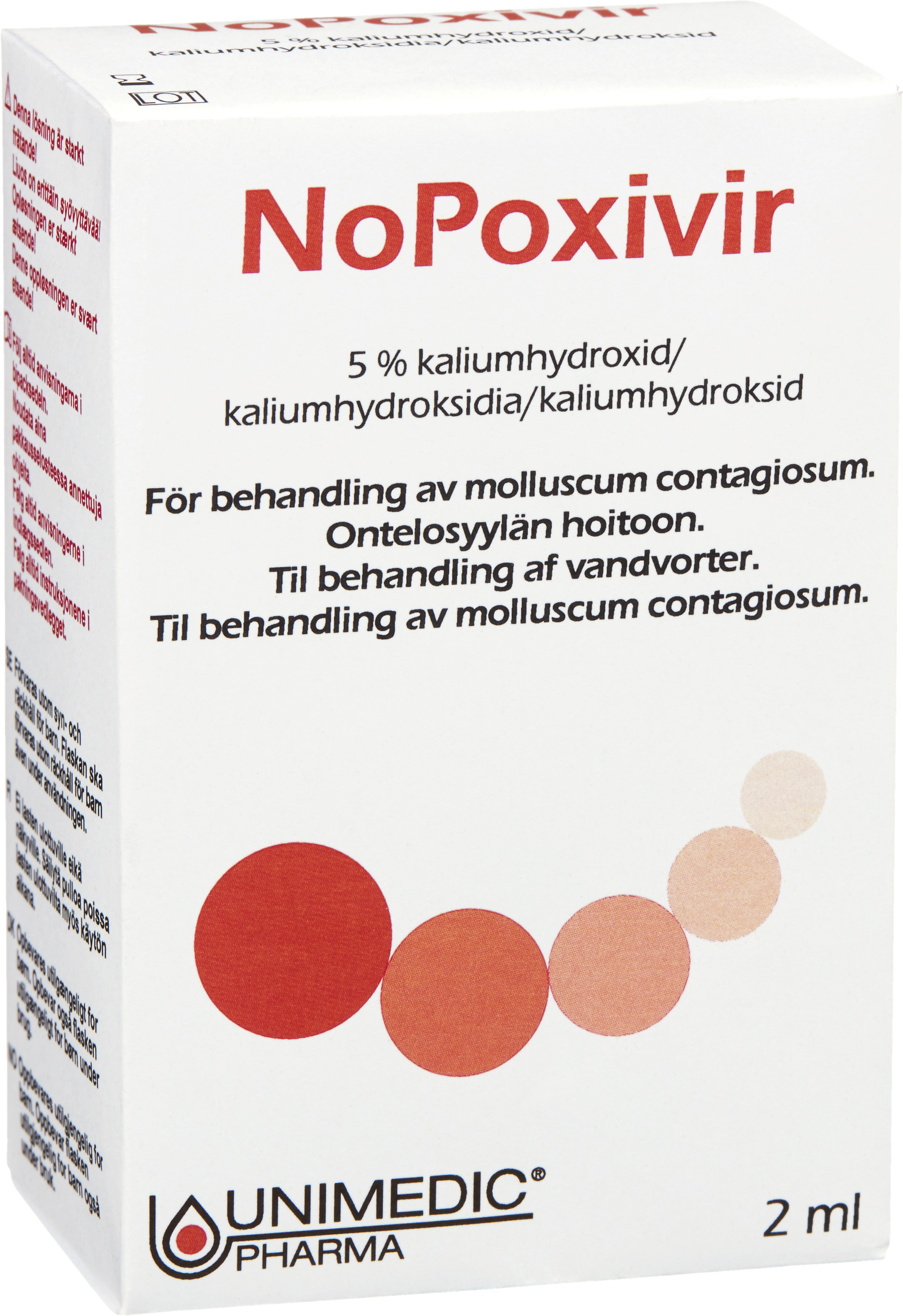 Unimedic Pharma AB Nopoxivir 5% 2 ml