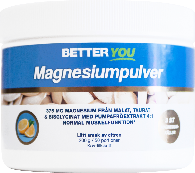 Better You Magnesiumpulver – Citron 200g
