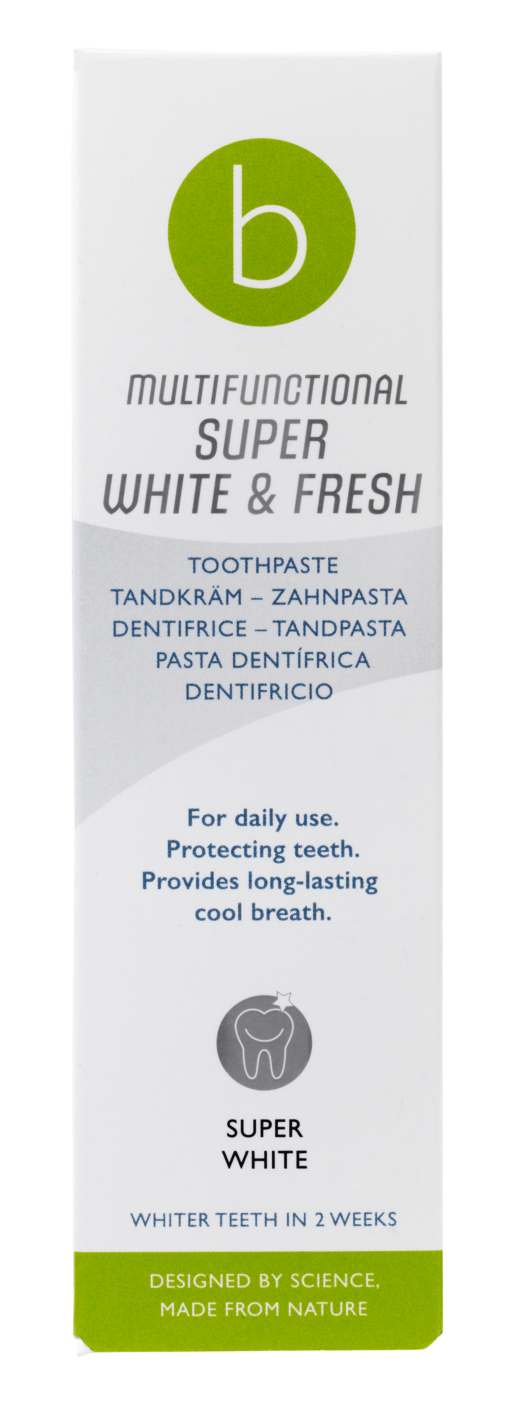 Beconfident Multifunctional superwhite & fresh, 1450 ppm F