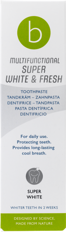 Beconfident Multifunctional superwhite & fresh, 1450 ppm F