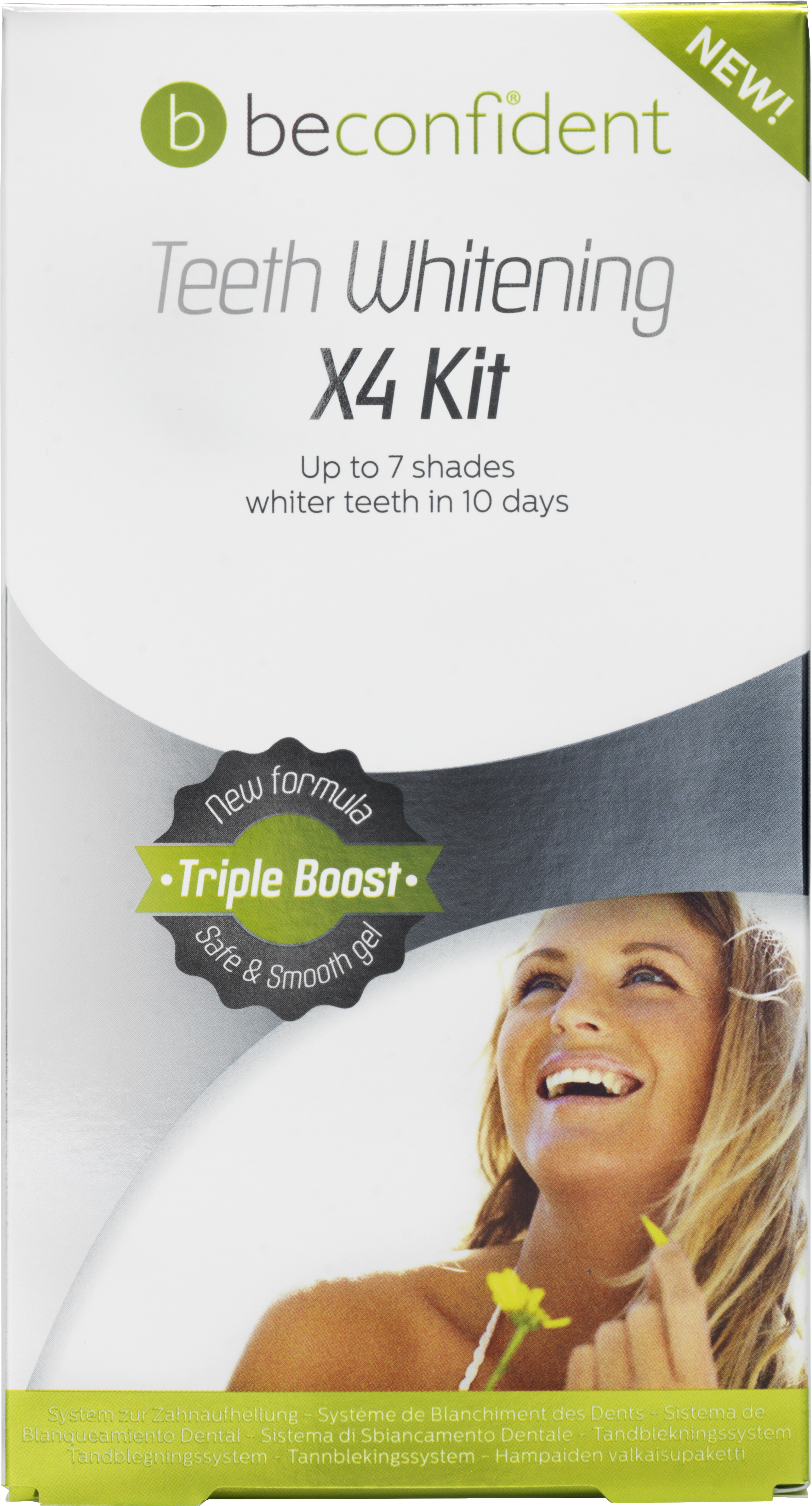 Beconfident Teeth Whitening X4 Kit 
