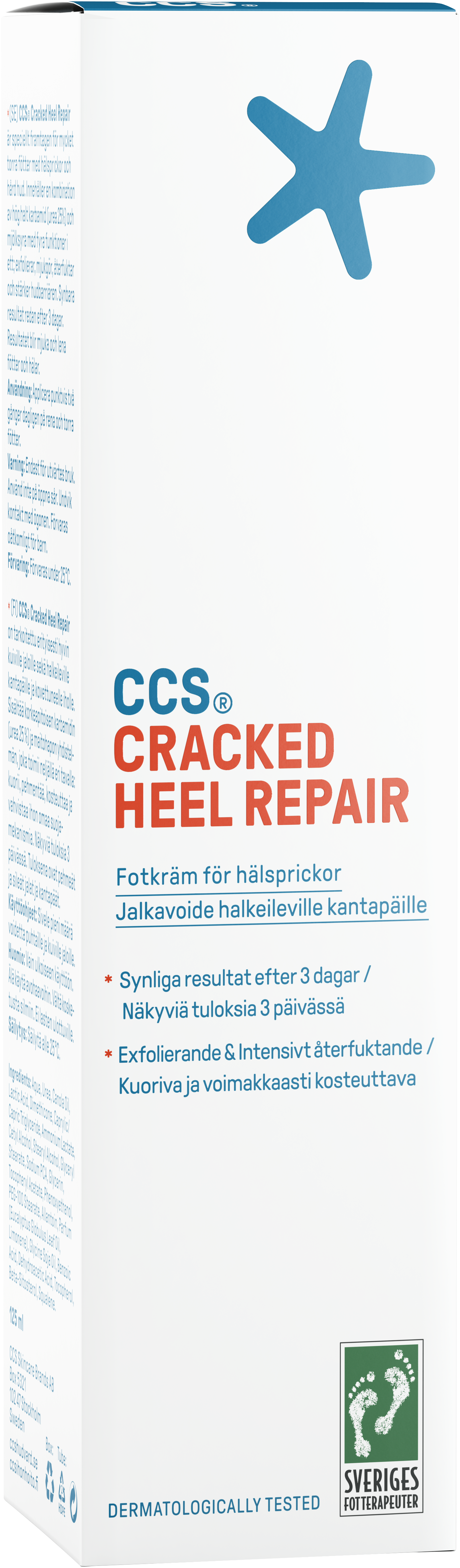 CCS Skincare brands AB CCS Cracked heel repair 125 ml