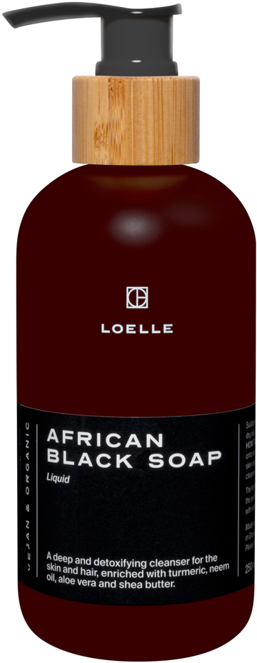 Loelle Black Soap Liquid