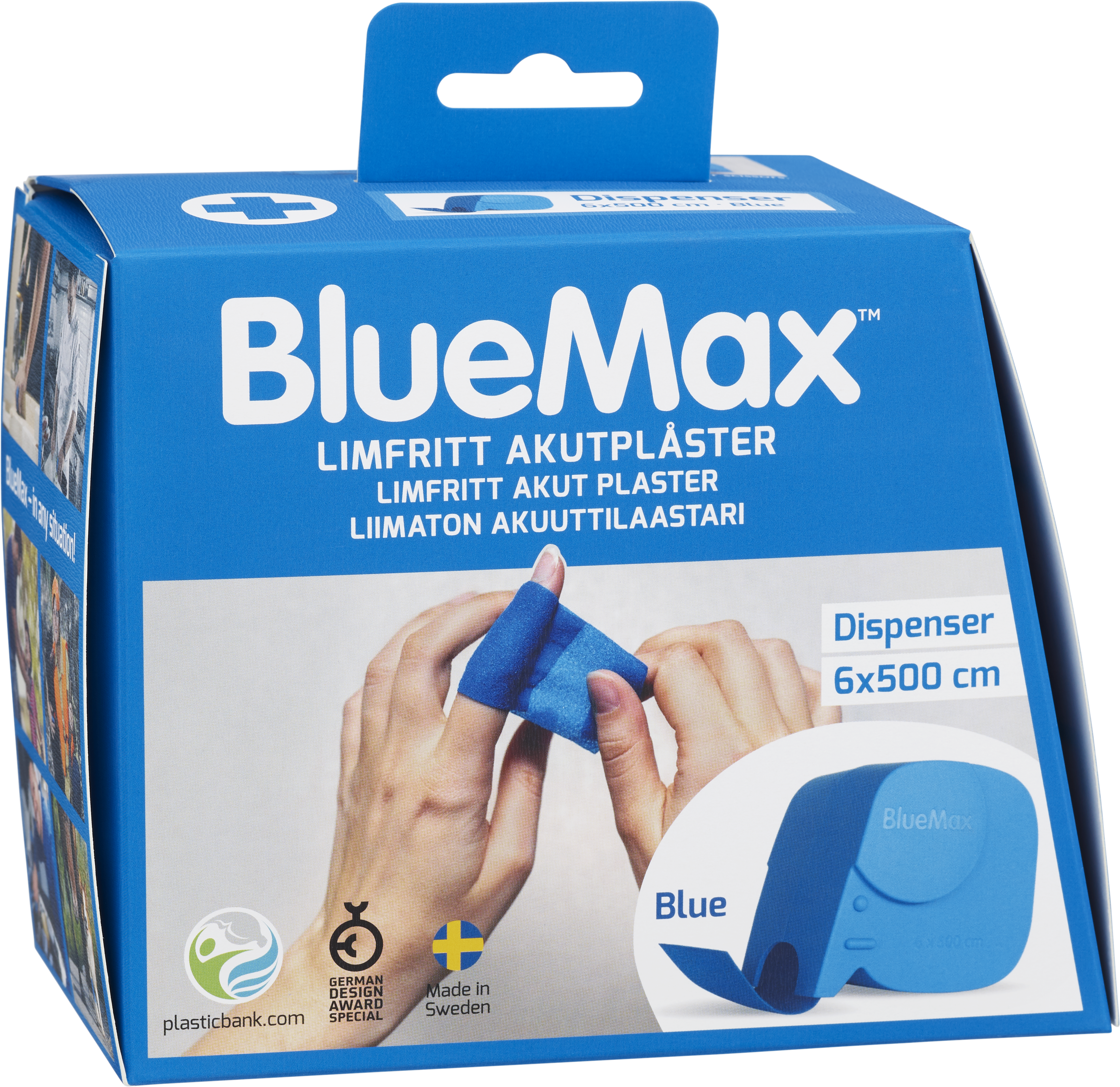 Bluemax-II Dispenser 6 cm x500 cm 1 st