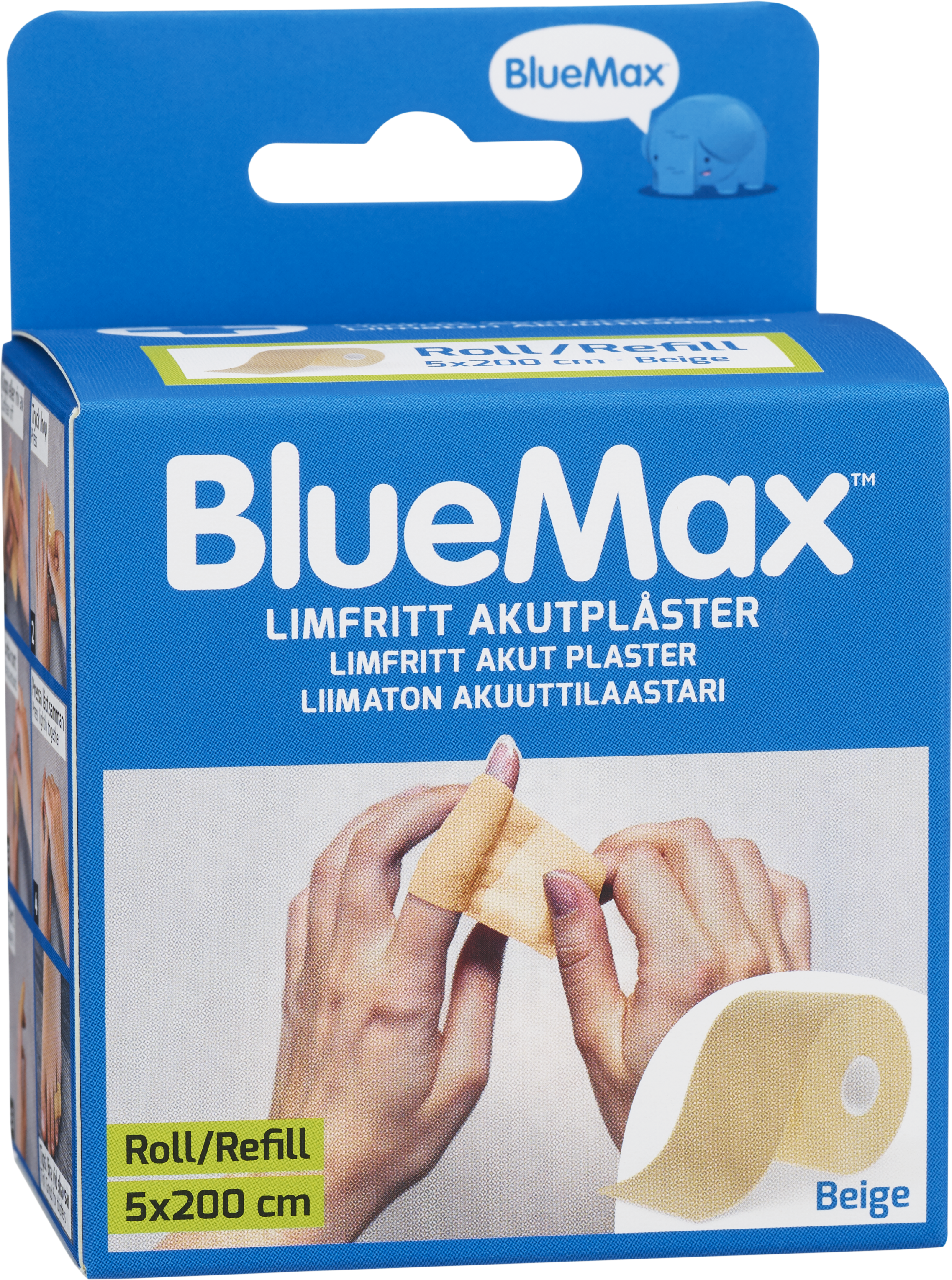 Bluemax-II Roll/refill beige 5 cm x 200 cm 1 st