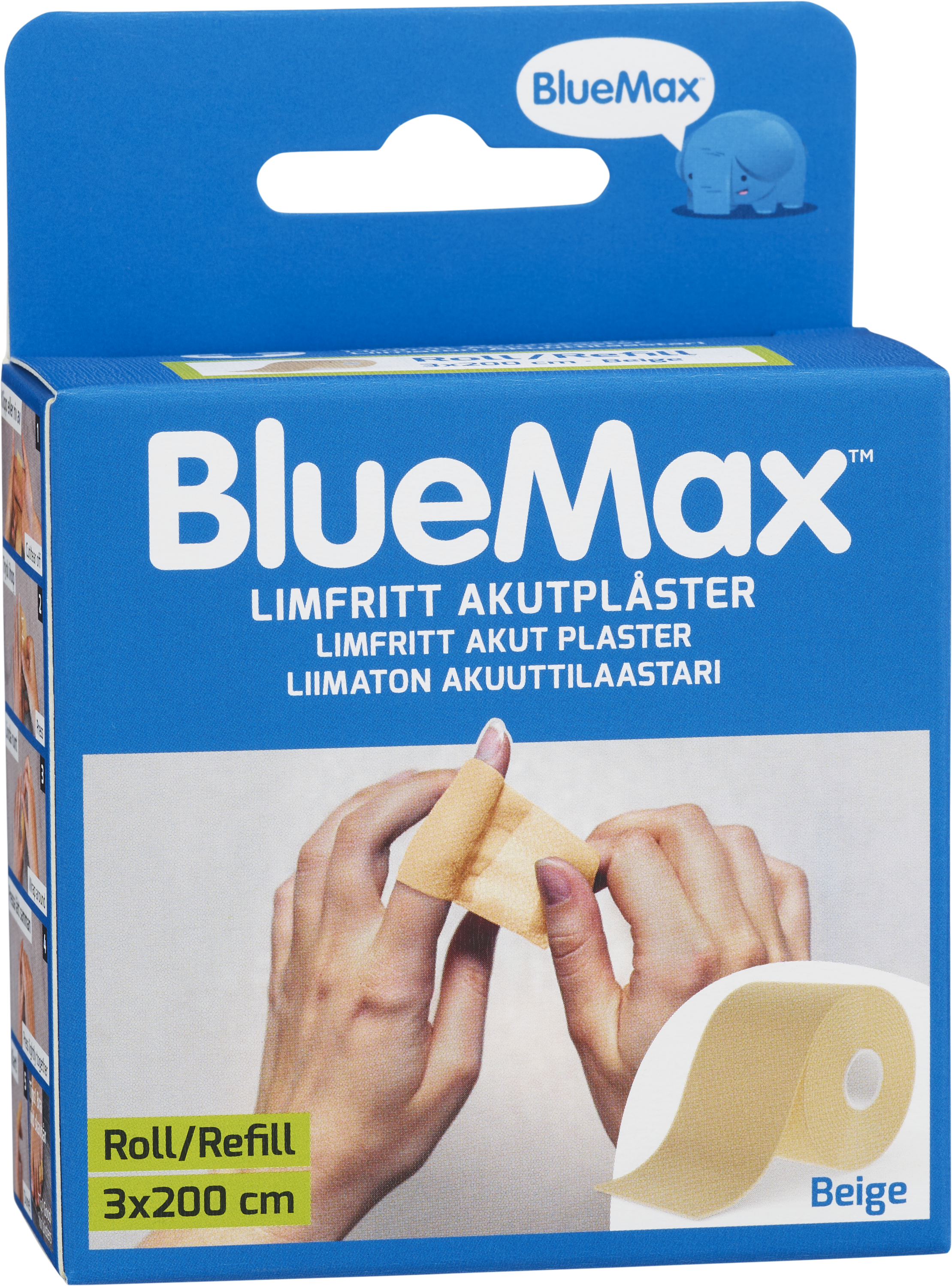 Bluemax-II Roll/refill 3 cm x200 cm 1 st