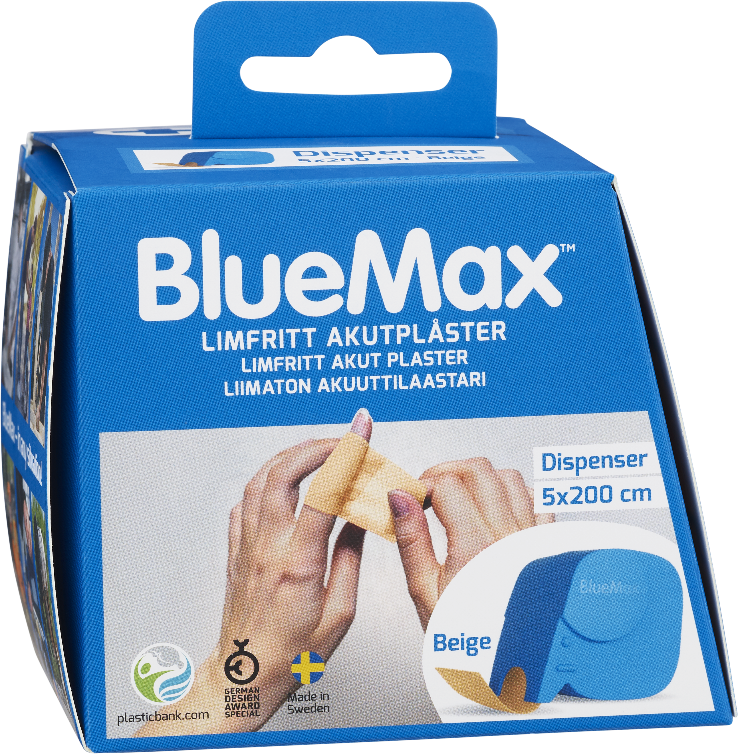 Bluemax-II Dispenser beige 5 cm x200 cm 1 st