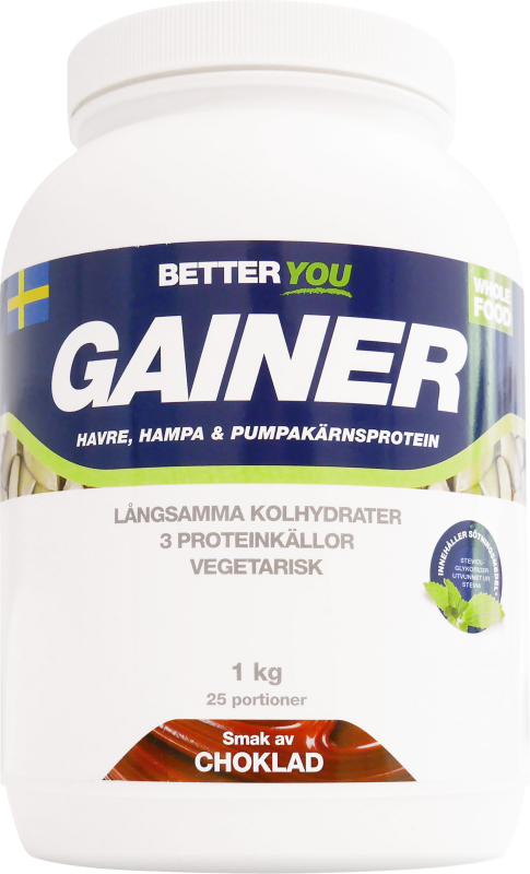 Better You Whole Food Gainer - Choklad 1KG