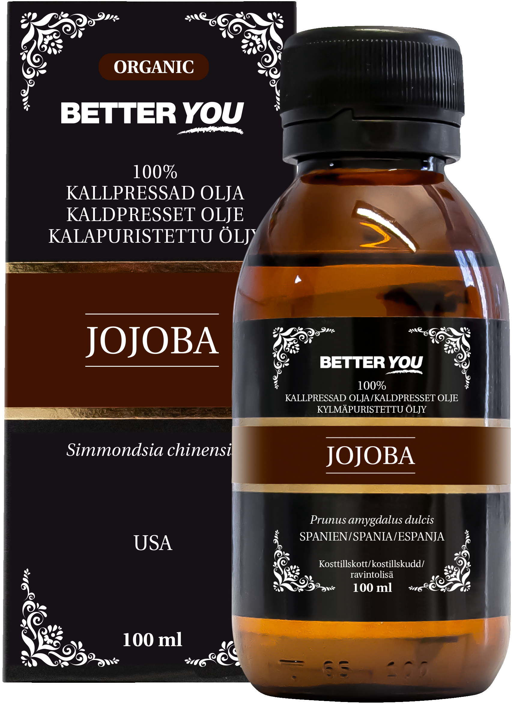 Jojobaolja EKO Kallpressad - 100 ml