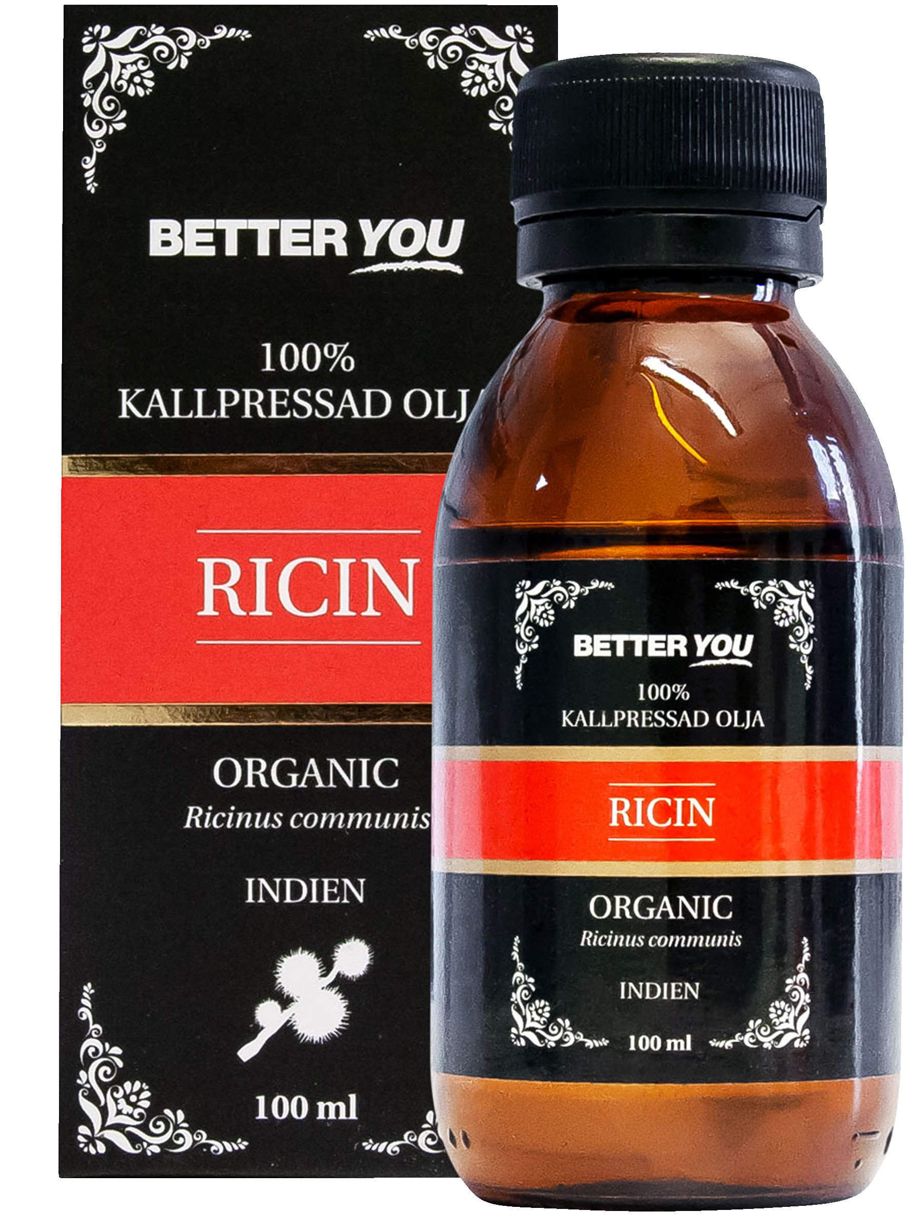 Ricinolja Kallpressad - 100 ml