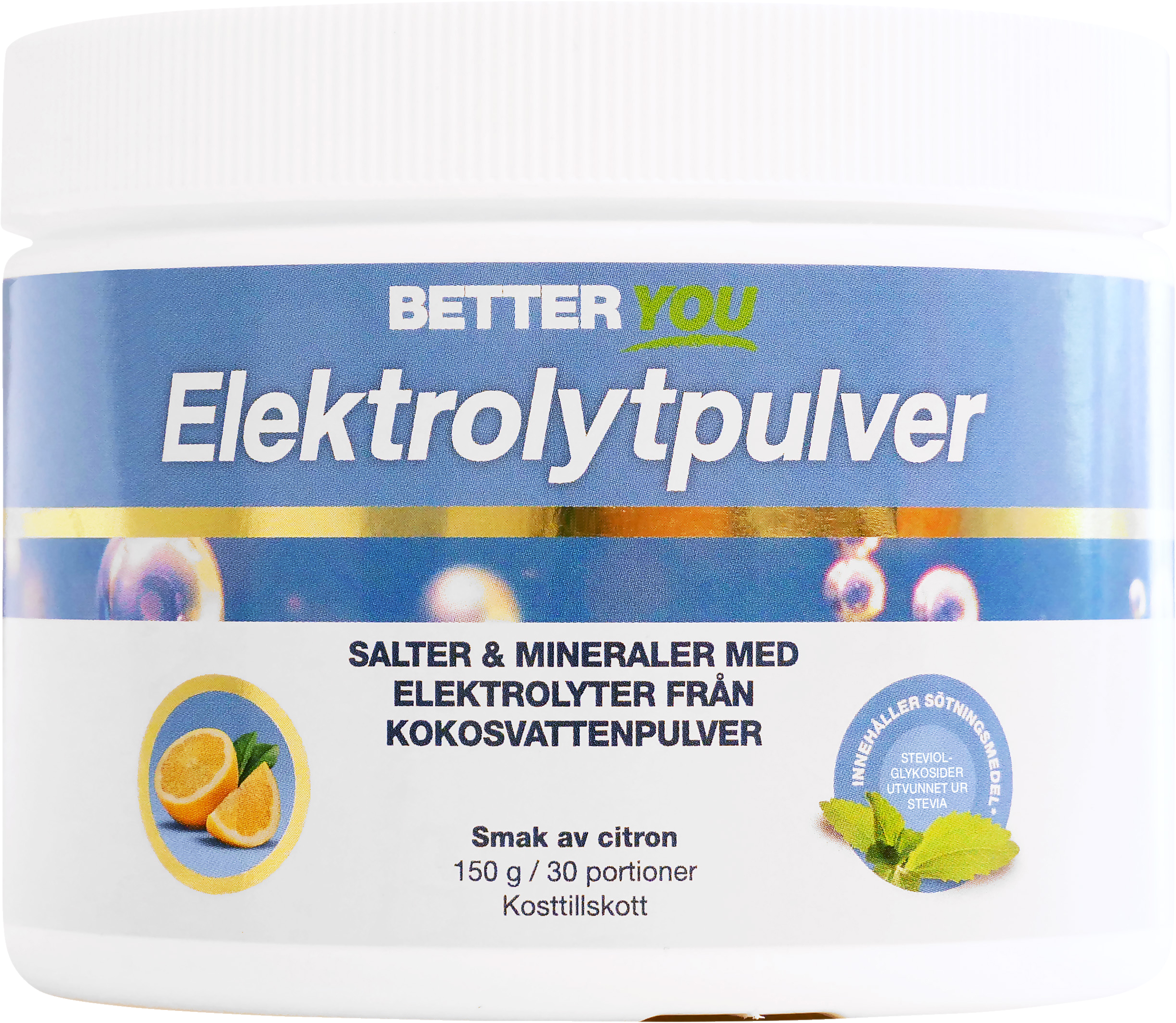 Elektrolytpulver 150 g - Citron