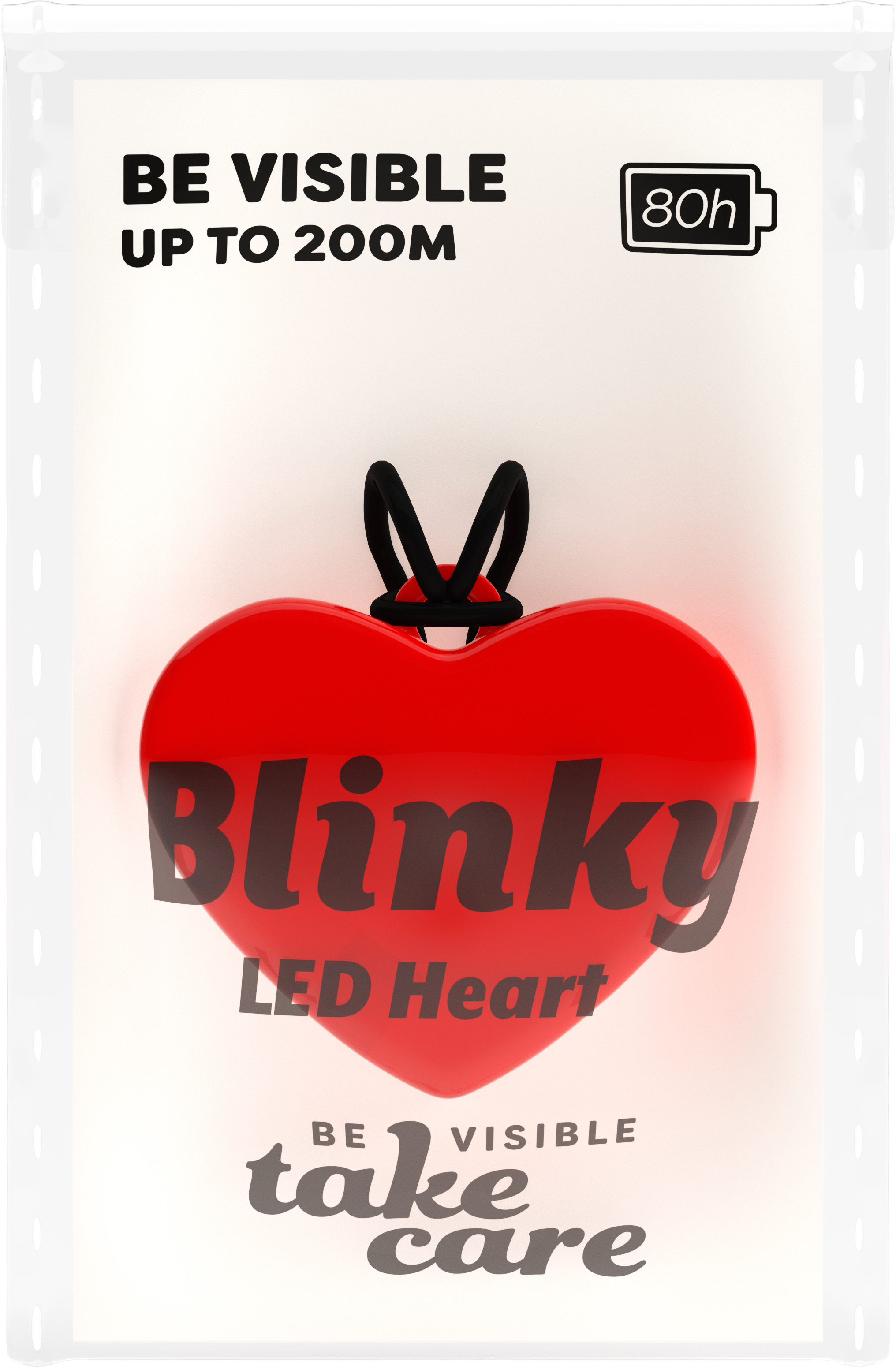 Save Lives Now EU AB Blinky LED Heart 1 st