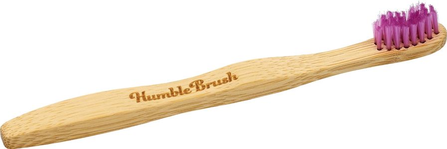 Humble Brush Tandborste Bambu Barn Lila 