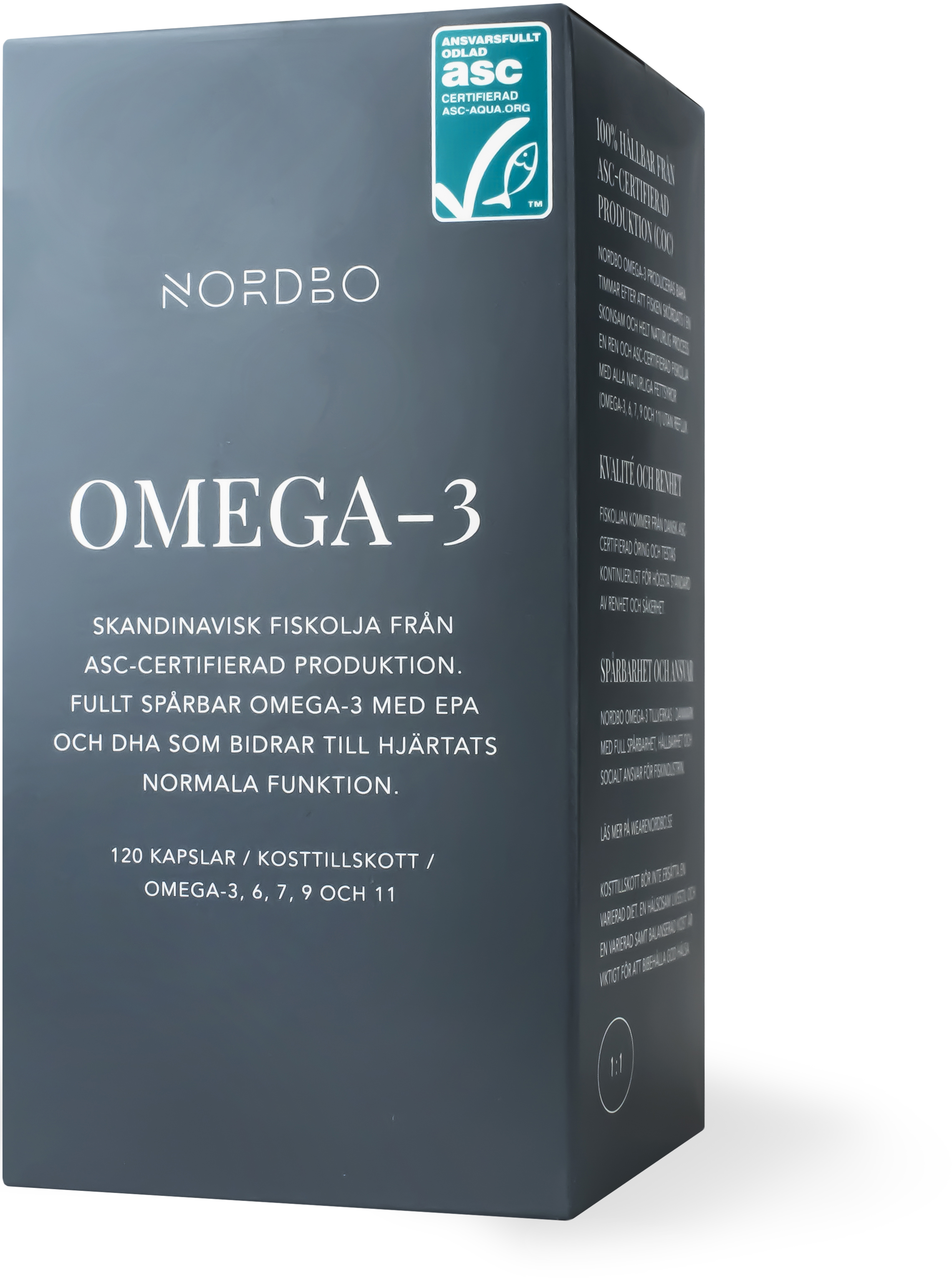 InekoGruppen AB Nordbo Omega-3 kapslar 120 st