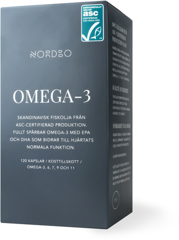 Nordbo Omega-3 kapslar