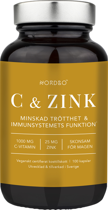 Nordbo C-vitamin & Zink Nordbo C-vitamin & Zink