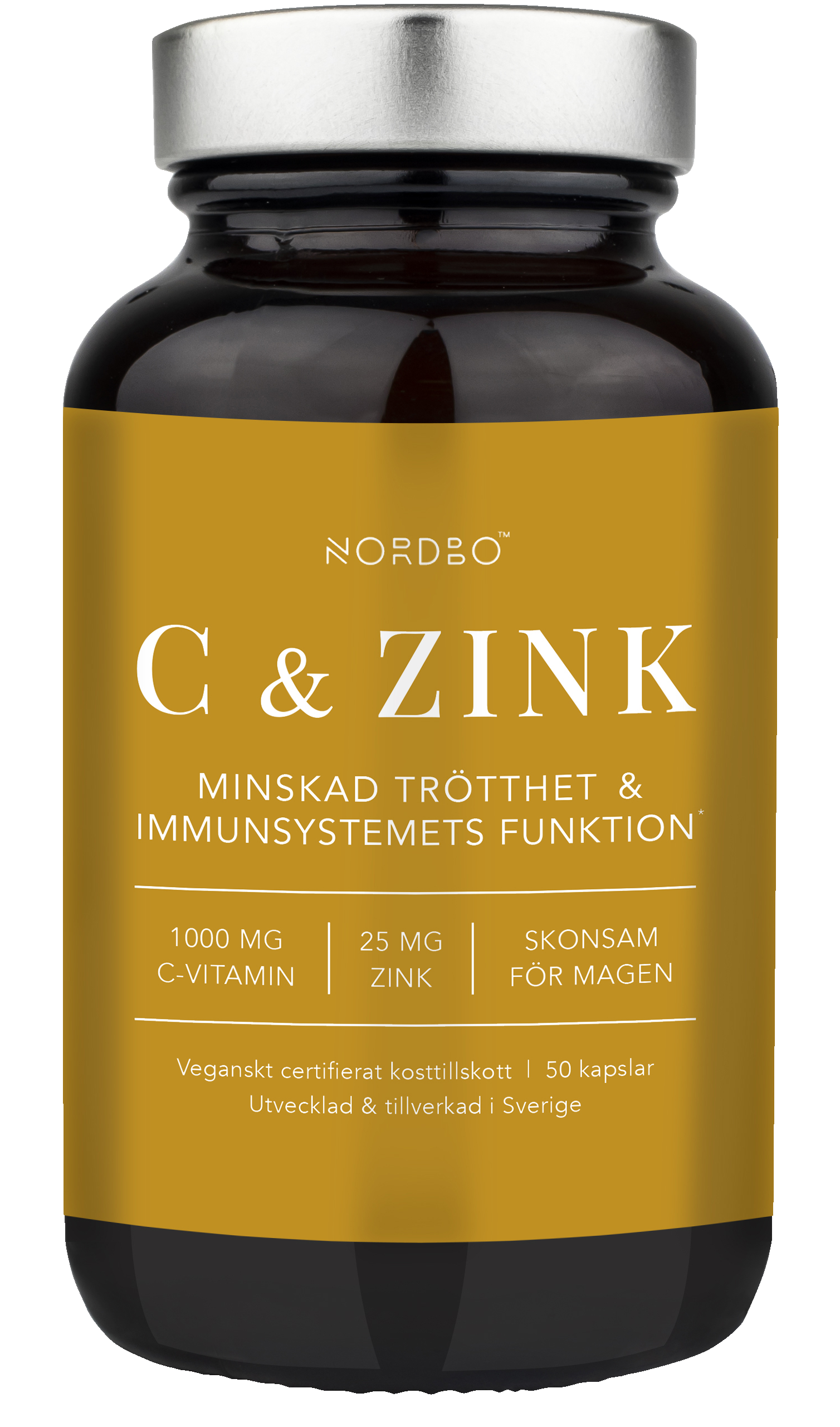 Nordbo C-vitamin & Zink