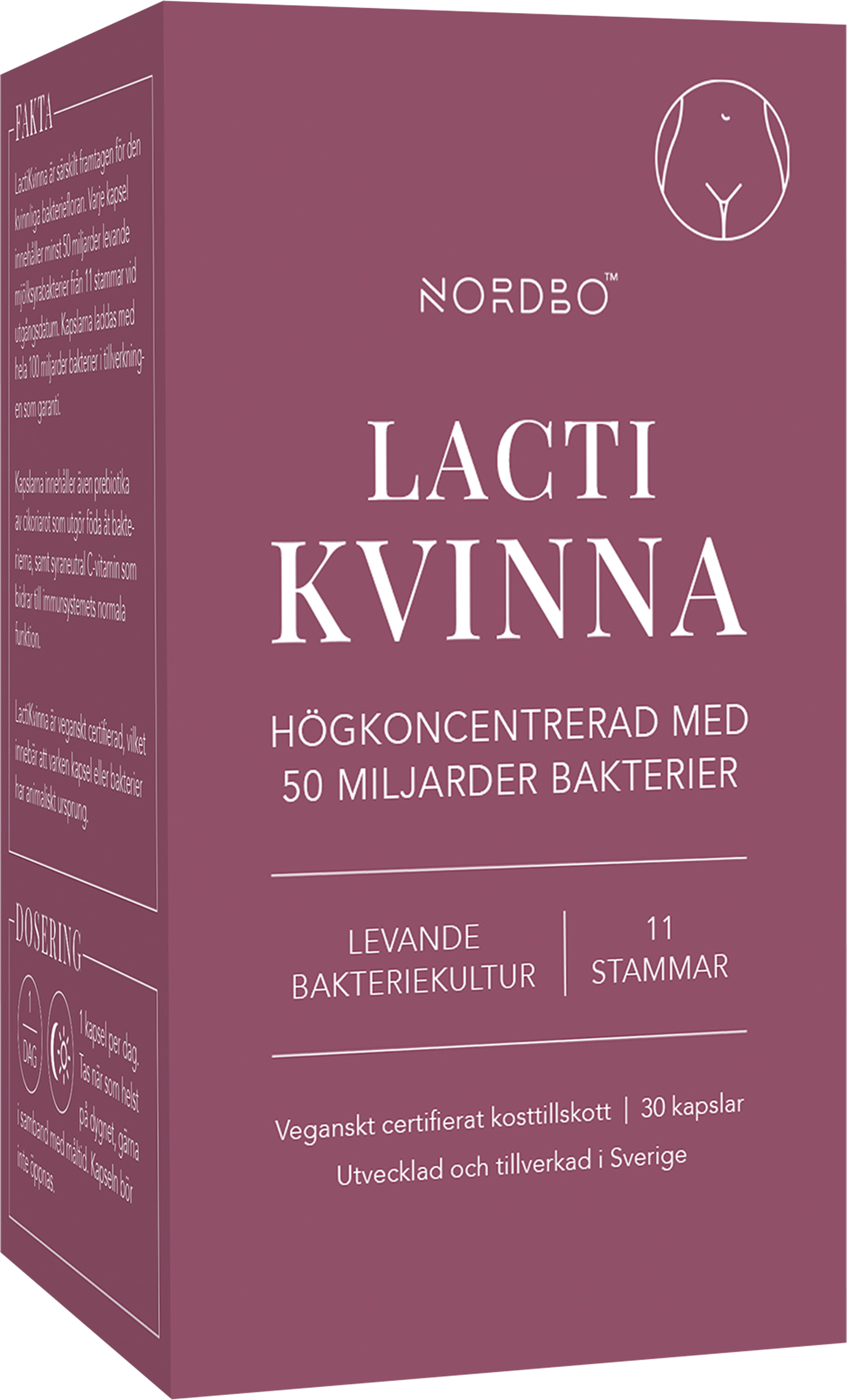 Nordbo, LactiKvinna 50 miljarder 30 st