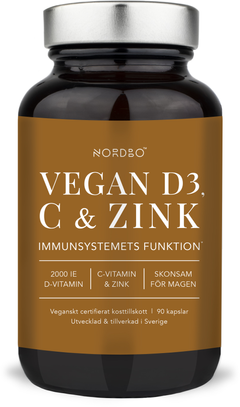 Nordbo D3 C-vitamin & Zink Nordbo D3 C-vitamin & Zink