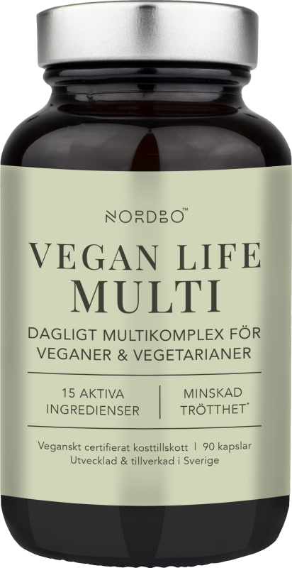 Nordbo Vegan Life Multi 90kap