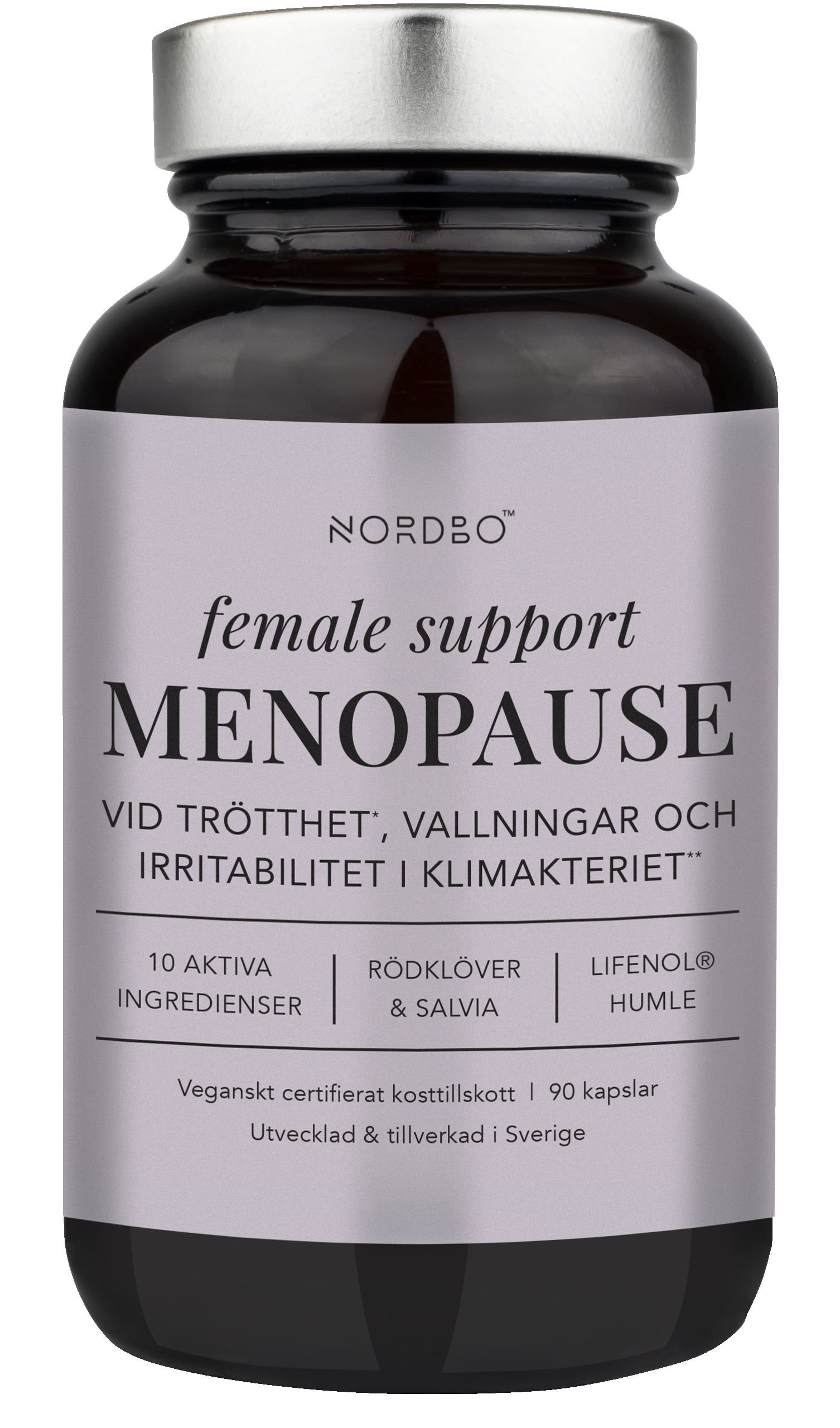 Nordbo Female Support Menopause, 90 kap