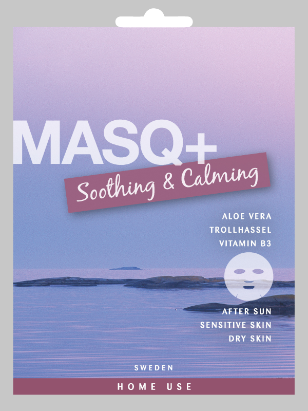 Masq+ Soothing & Calming ansiktsmask 1 st