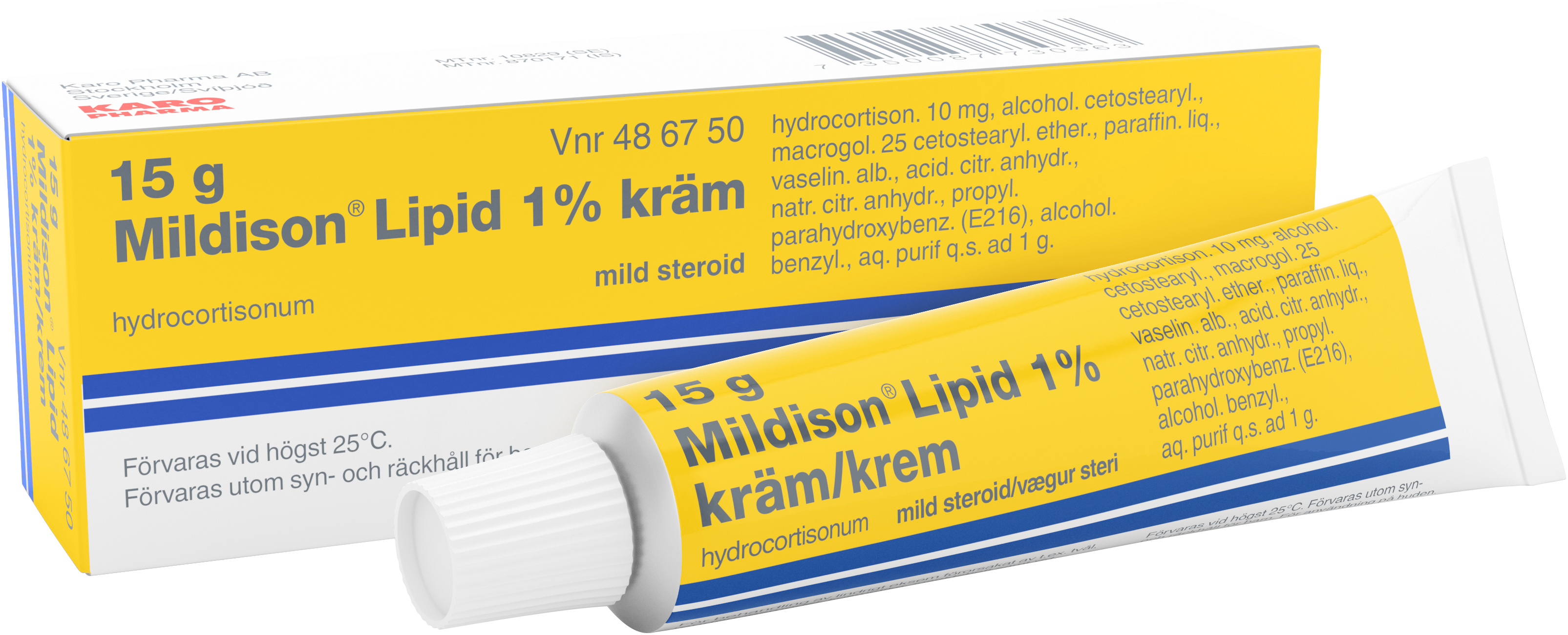 Mildison Lipid, kräm 1 %