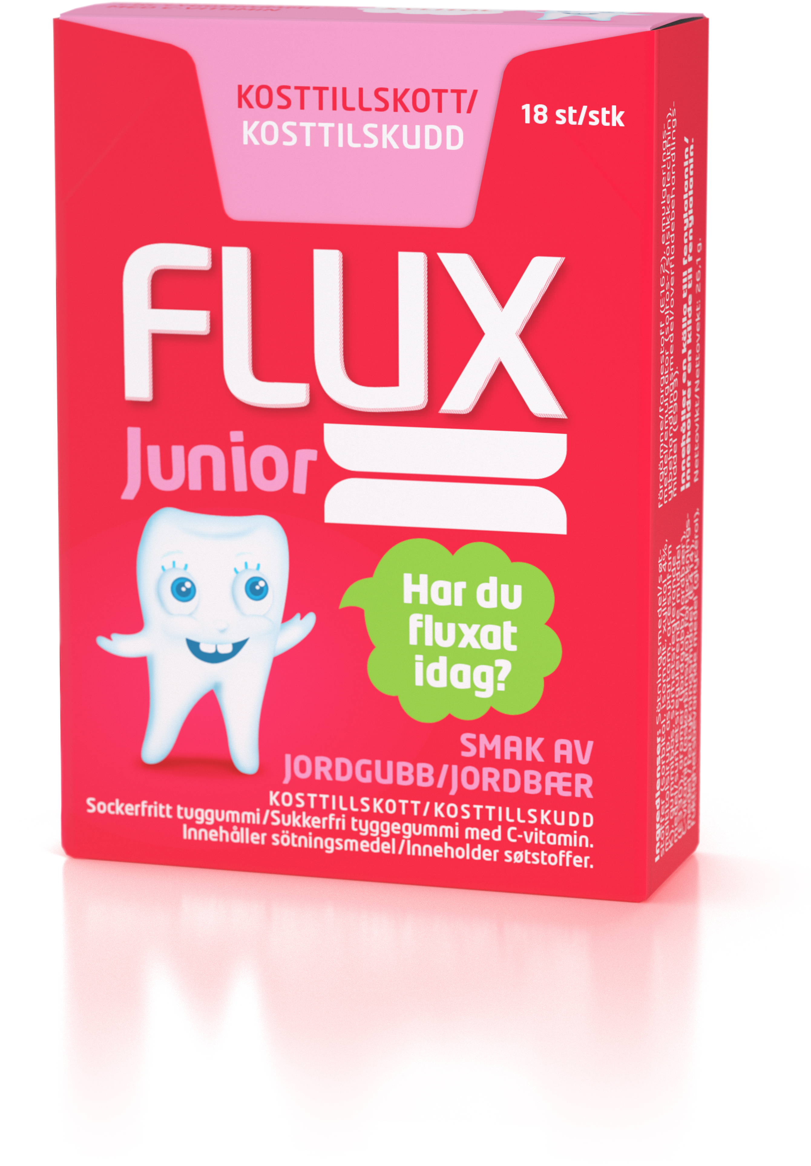 Trimb Healthcare AB Junior tuggummi jordgubb 18 st