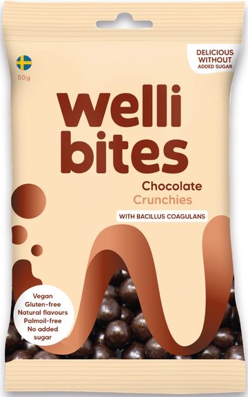 Wellibites chokolate crunchies 