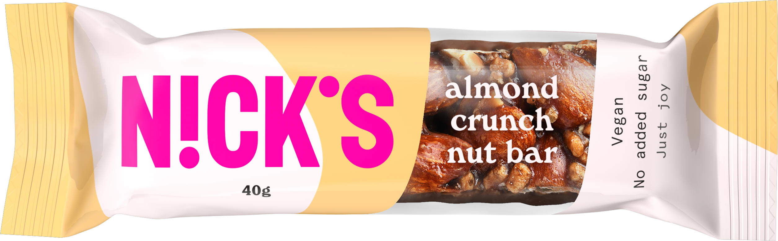 Luthman Backlund Foods AB Nicks Nut bar almond crunch 40 g