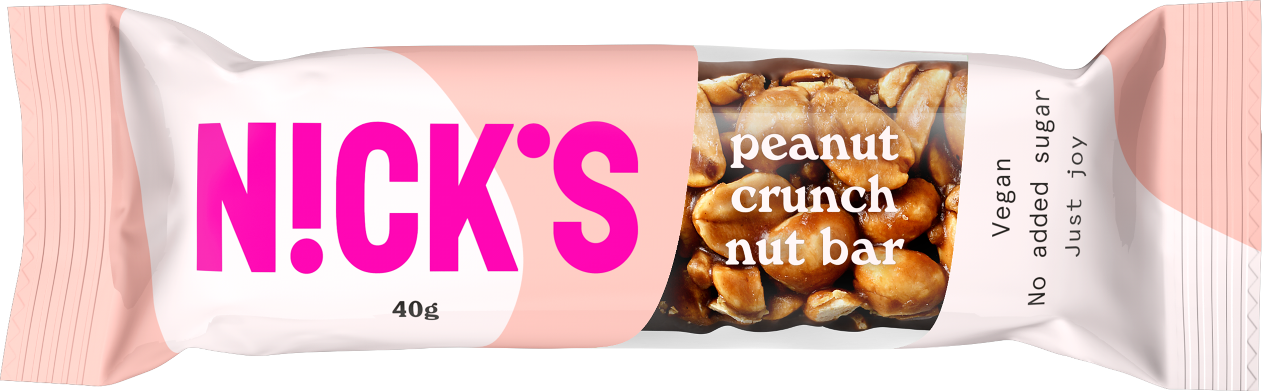 Luthman Backlund Foods AB Nicks Nut bar peanut crunch 40 g