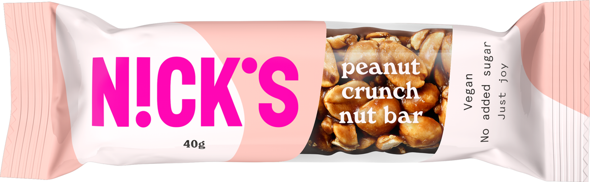 Nicks Nut bar peanut crunch 