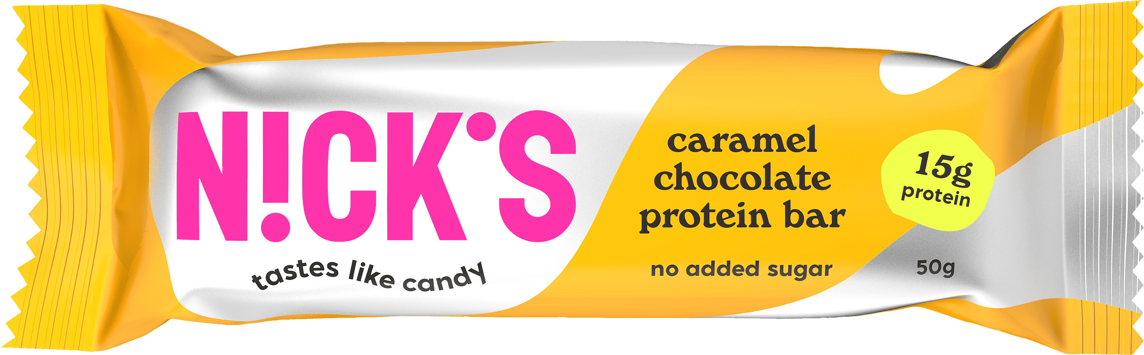 NICK'S Protein bar caramel chocolate