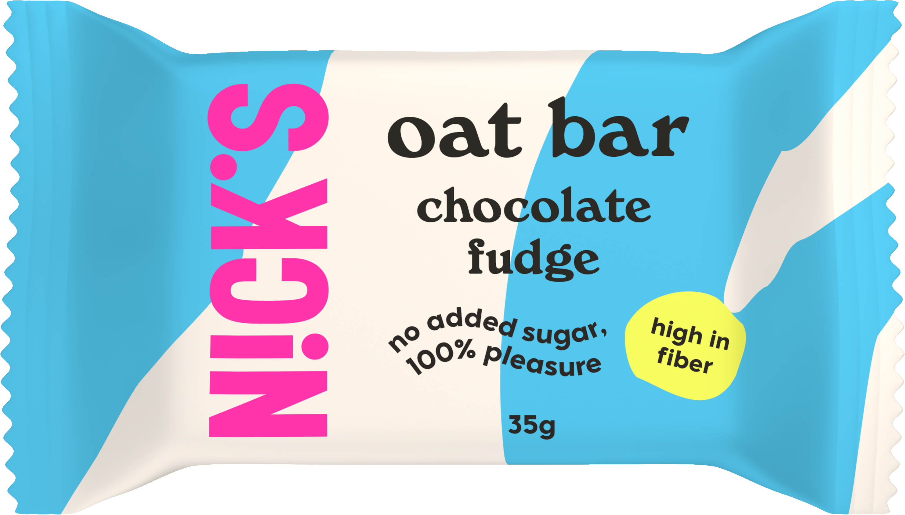 NICKS Oat bar chocolate fudge