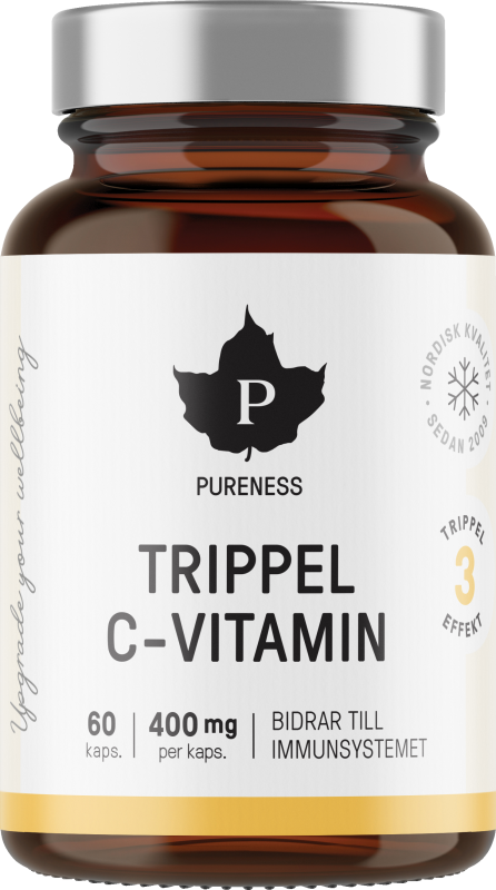 Pureness Trippel C-vitamin 60kap